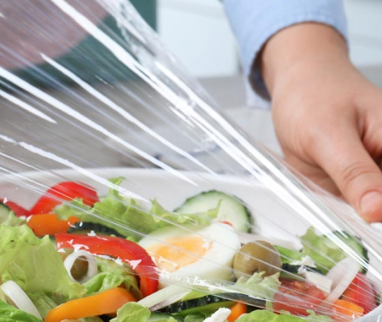 WPS cling film; LDPE based food grade cling film
